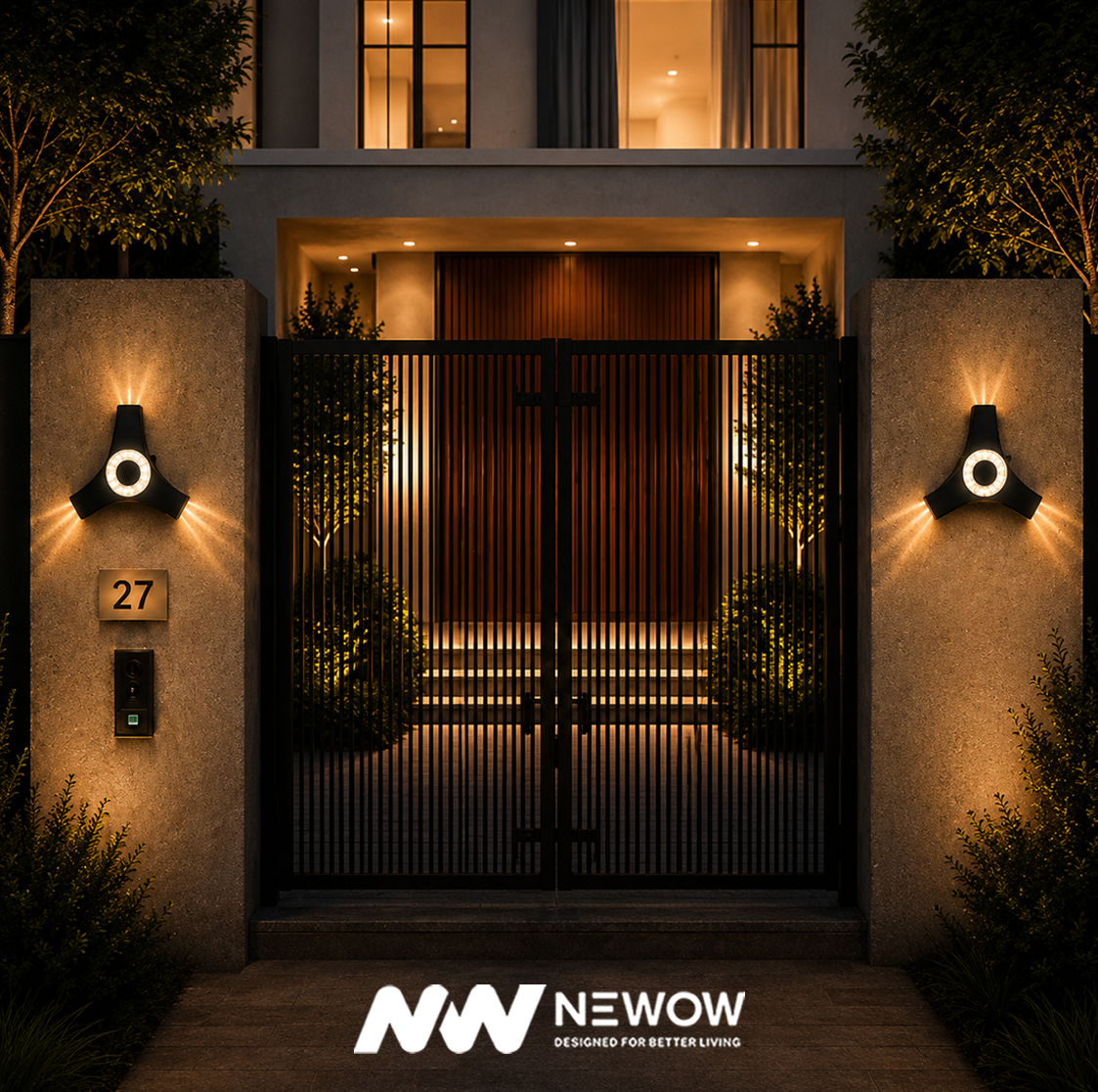 Wall Cross Outdoor Wall Light