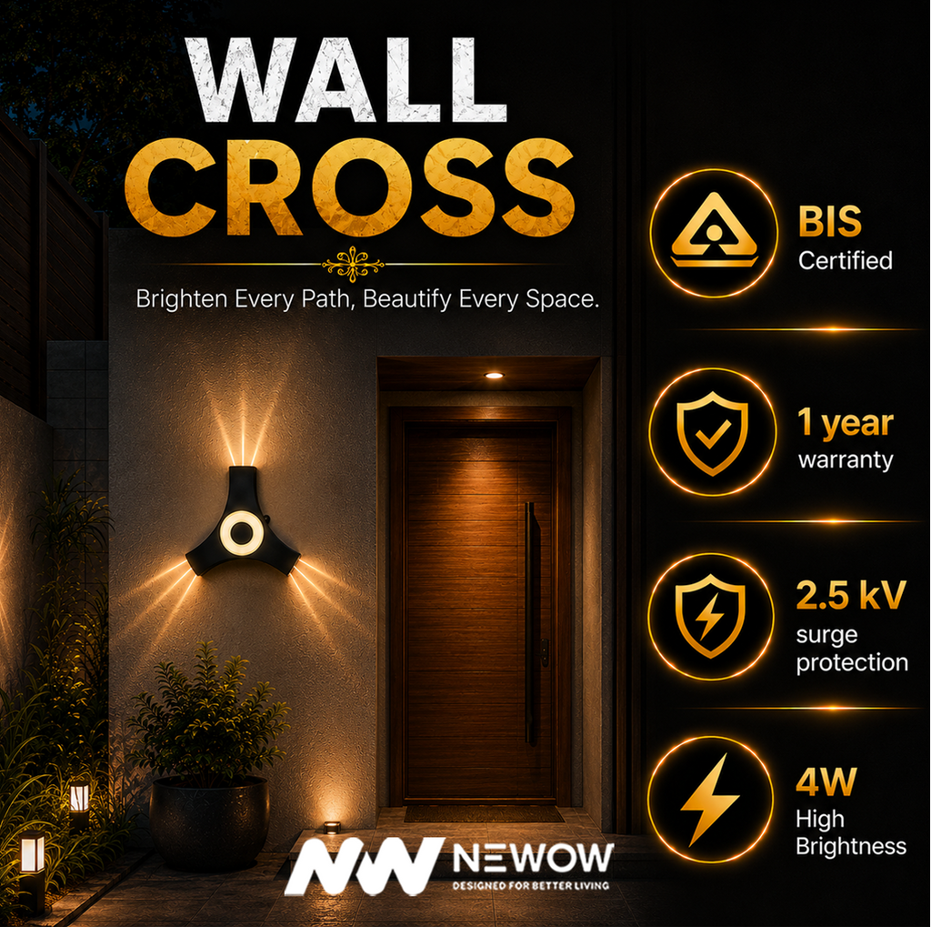 Wall Cross Outdoor Wall Light
