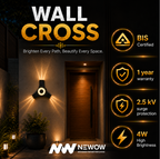 Wall Cross Outdoor Wall Light