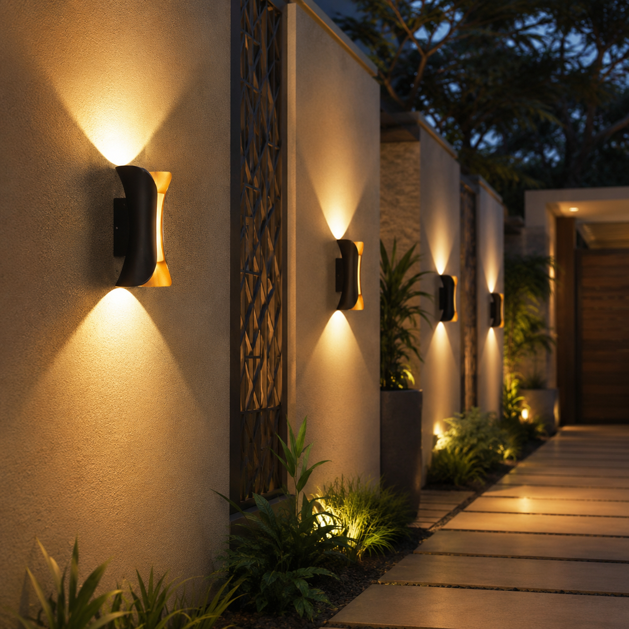 Vase Outdoor Wall Light