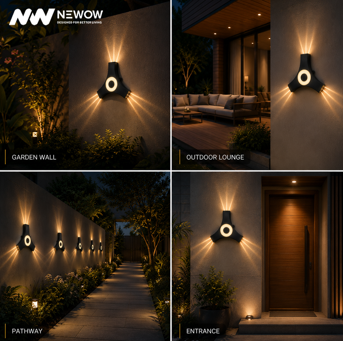 Wall Cross Outdoor Wall Light