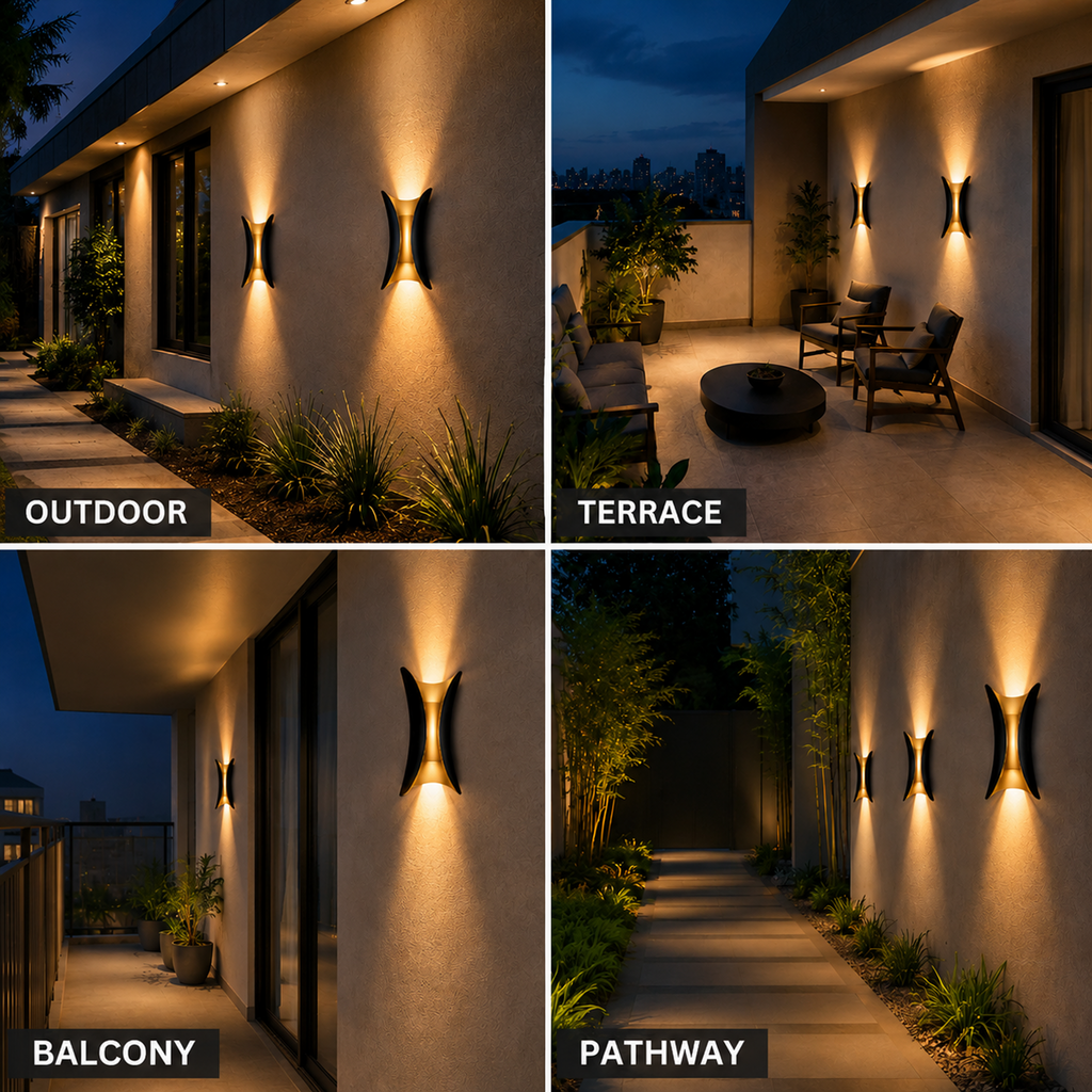 Vase Outdoor Wall Light