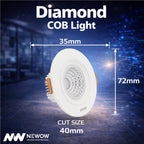 Diamond 3W COB Light
