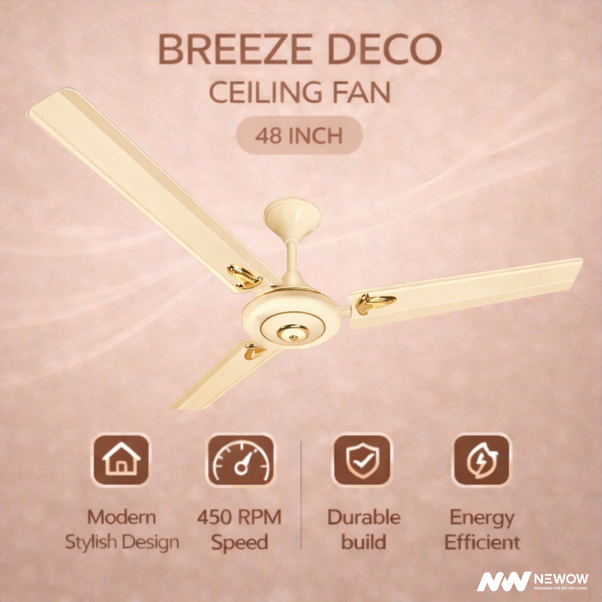 NW Breeze Deco Ceiling Fan