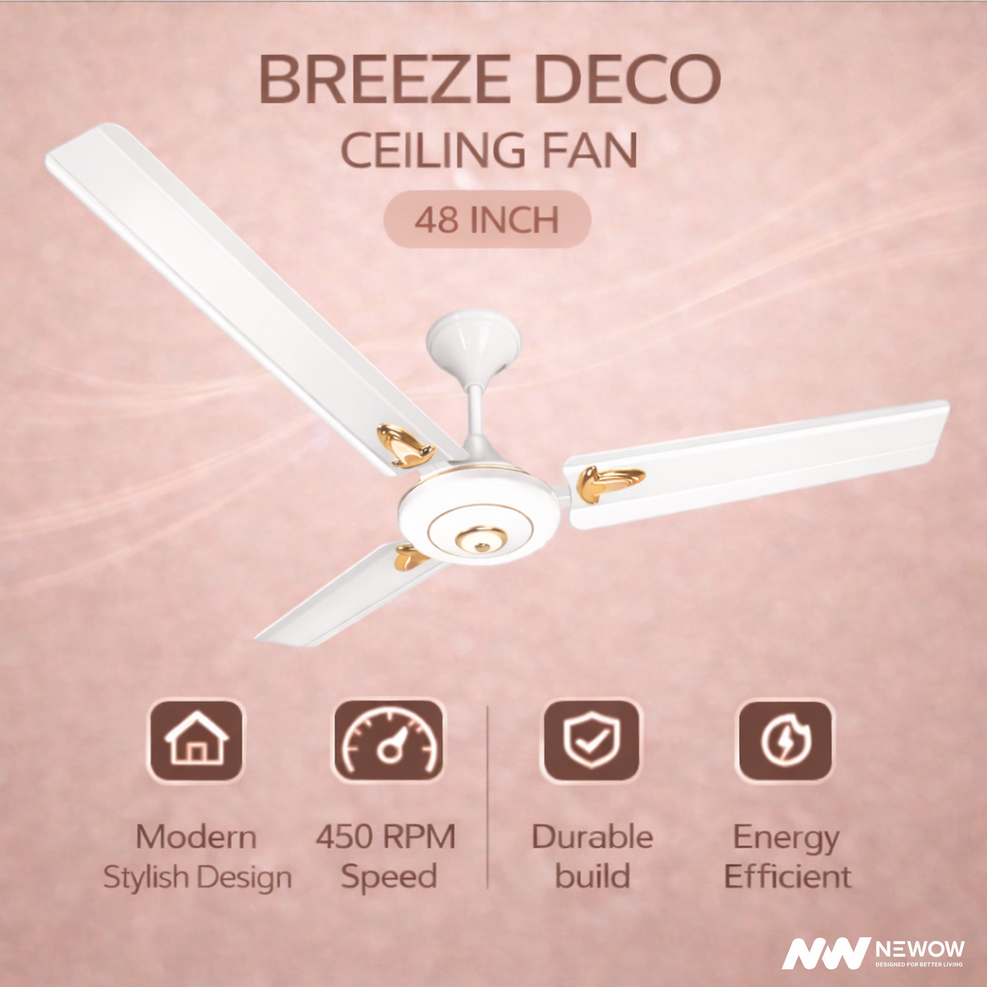 NW Breeze Deco Ceiling Fan