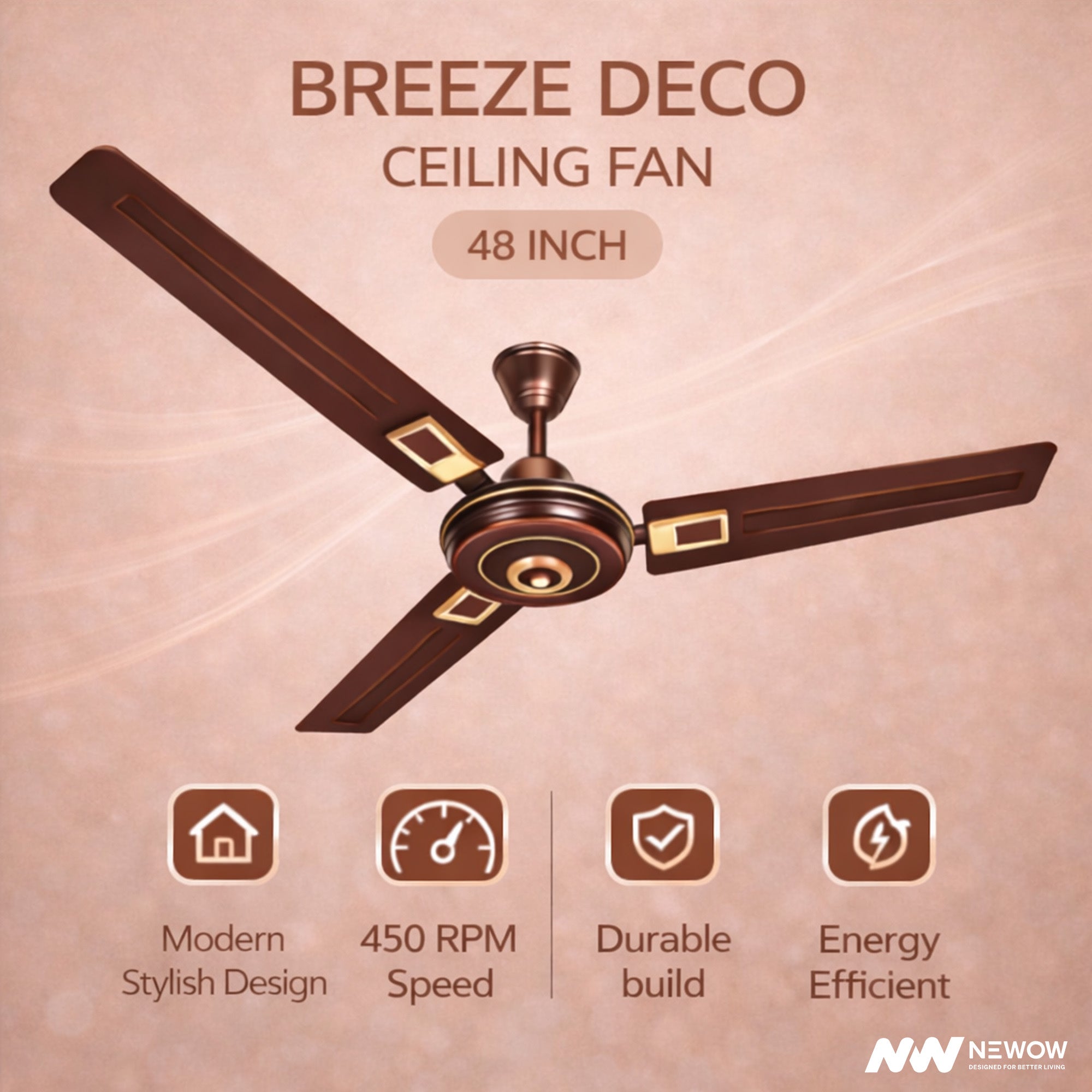 NW Breeze Deco Ceiling Fan